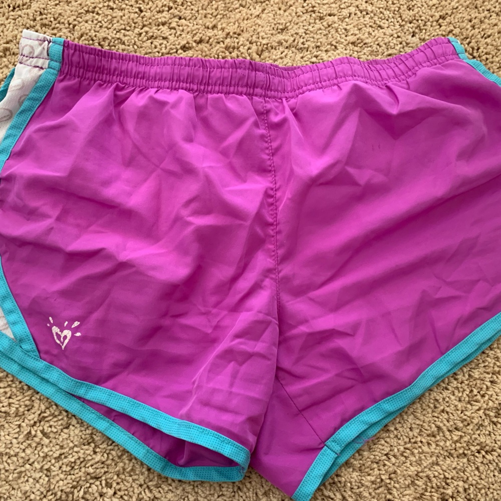 Justice kids athletic shorts